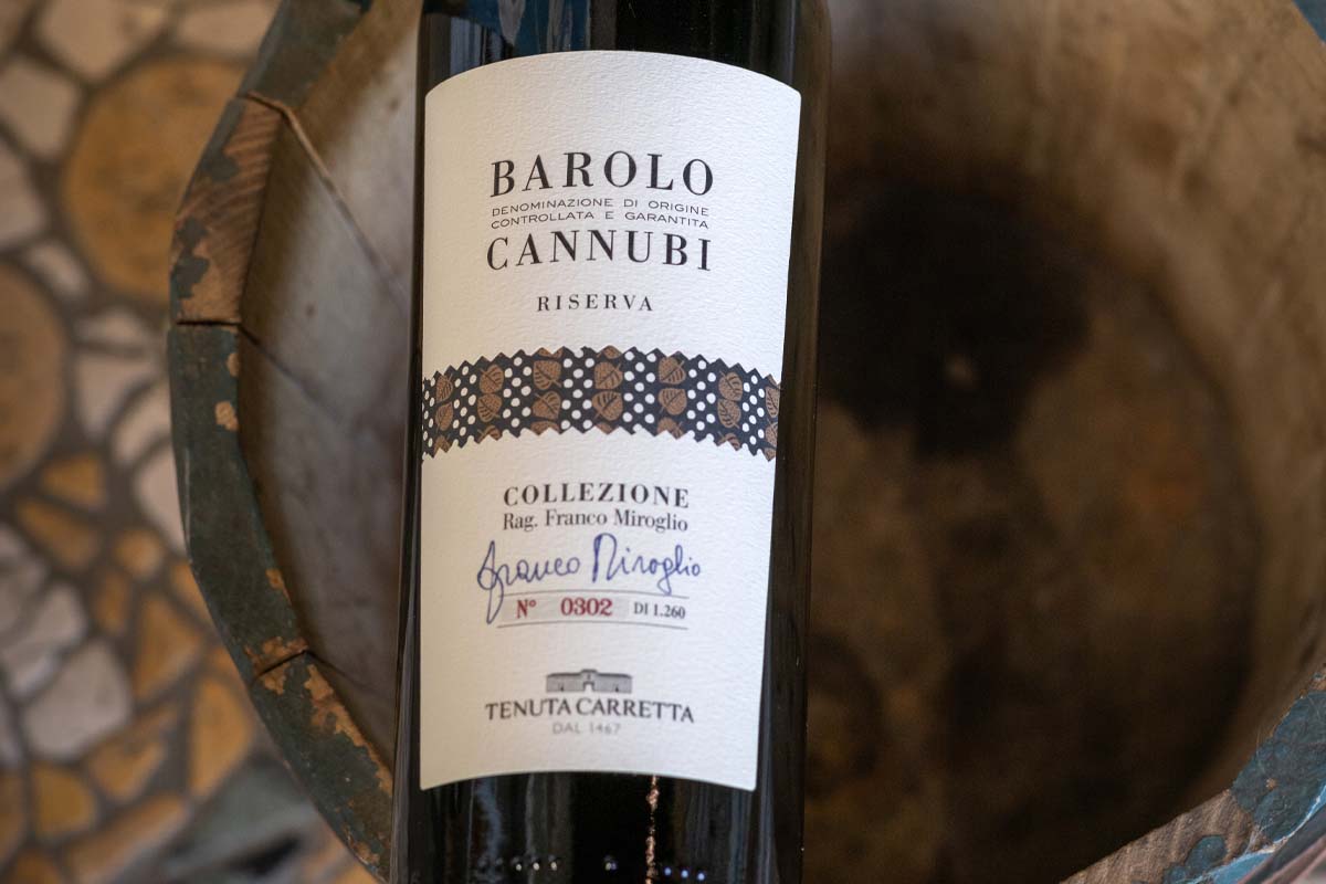 A new, iconic label: Tenuta Carretta presents Barolo Riserva Cannubi ...